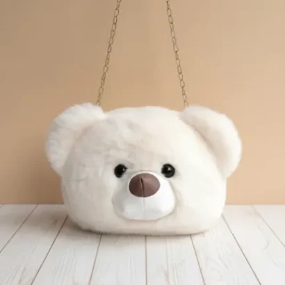 Bolso de peluche osito regalo