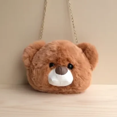 Bolso de peluche osito regalo