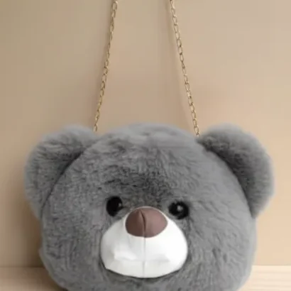 Bolso de peluche osito regalo