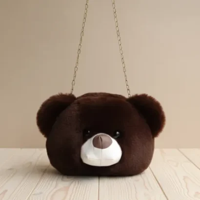 Bolso de peluche osito regalo