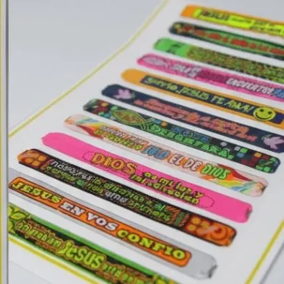 pulseras de tela personalizadas regalo