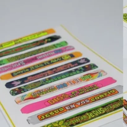 pulseras de tela personalizadas regalo