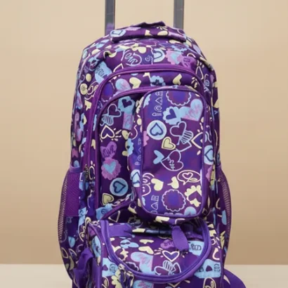Set Infantil de Mochila Estuche y fiambrera