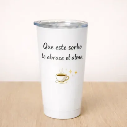 Termo De Fondo Blanco para Personalizar