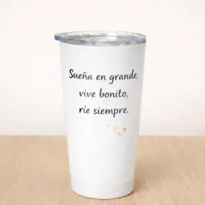 Termo De Fondo Blanco para Personalizar