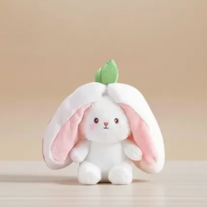 juguete de peluche de conejo de fresa