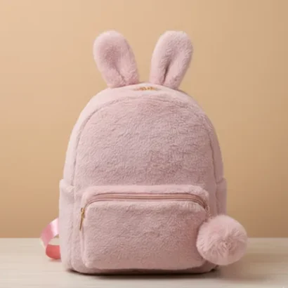 mochila de peluche con orejas regalo