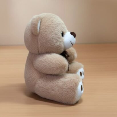 ositos de peluche marrón claro con lazos