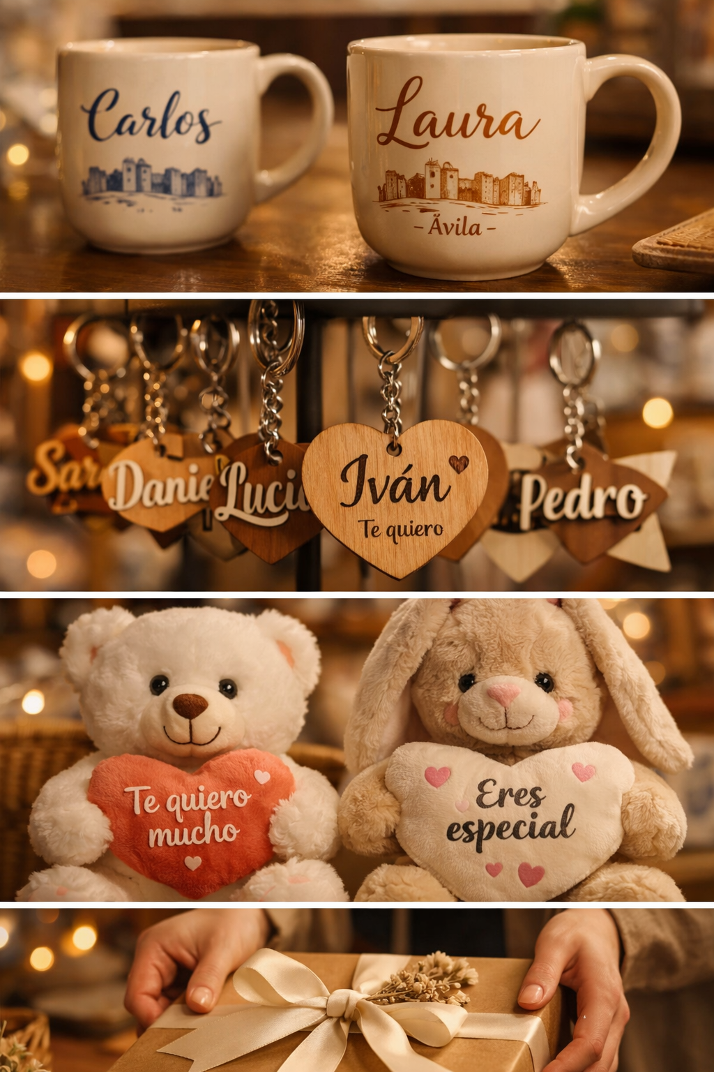 Regalos personalizados en Ávila Regalos únicos en Ávila