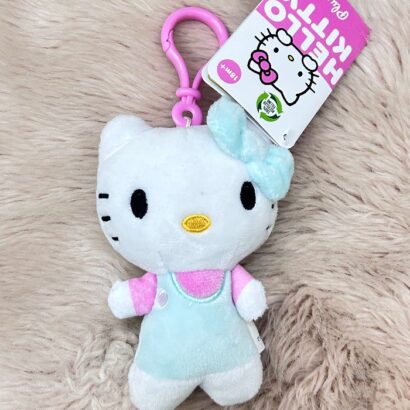 Llaveros de peluche de Hello Kitty kawai