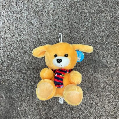 Peluche-perro bufanda