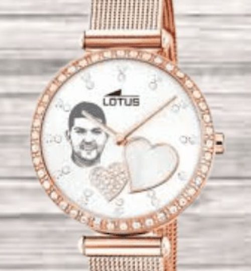 Reloj personalizado para San Valentín